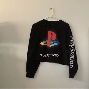 Playstation crop top